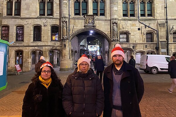 Christmas Market Abbey Councillors